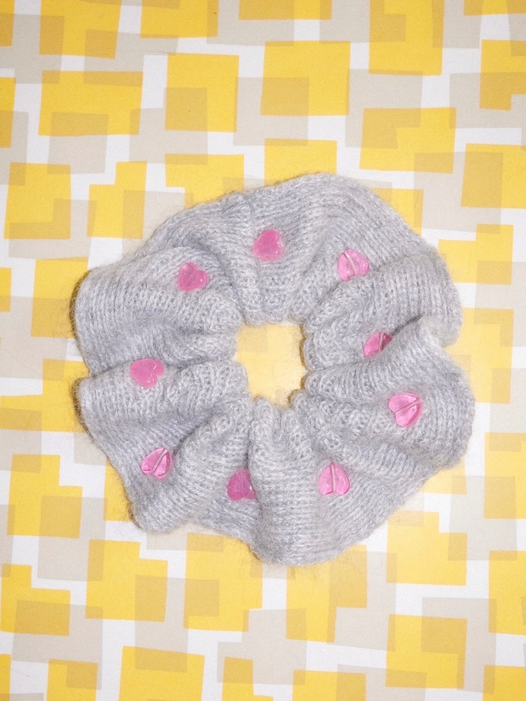 [HANDMADE] ANGORA SCRUNCHIE
