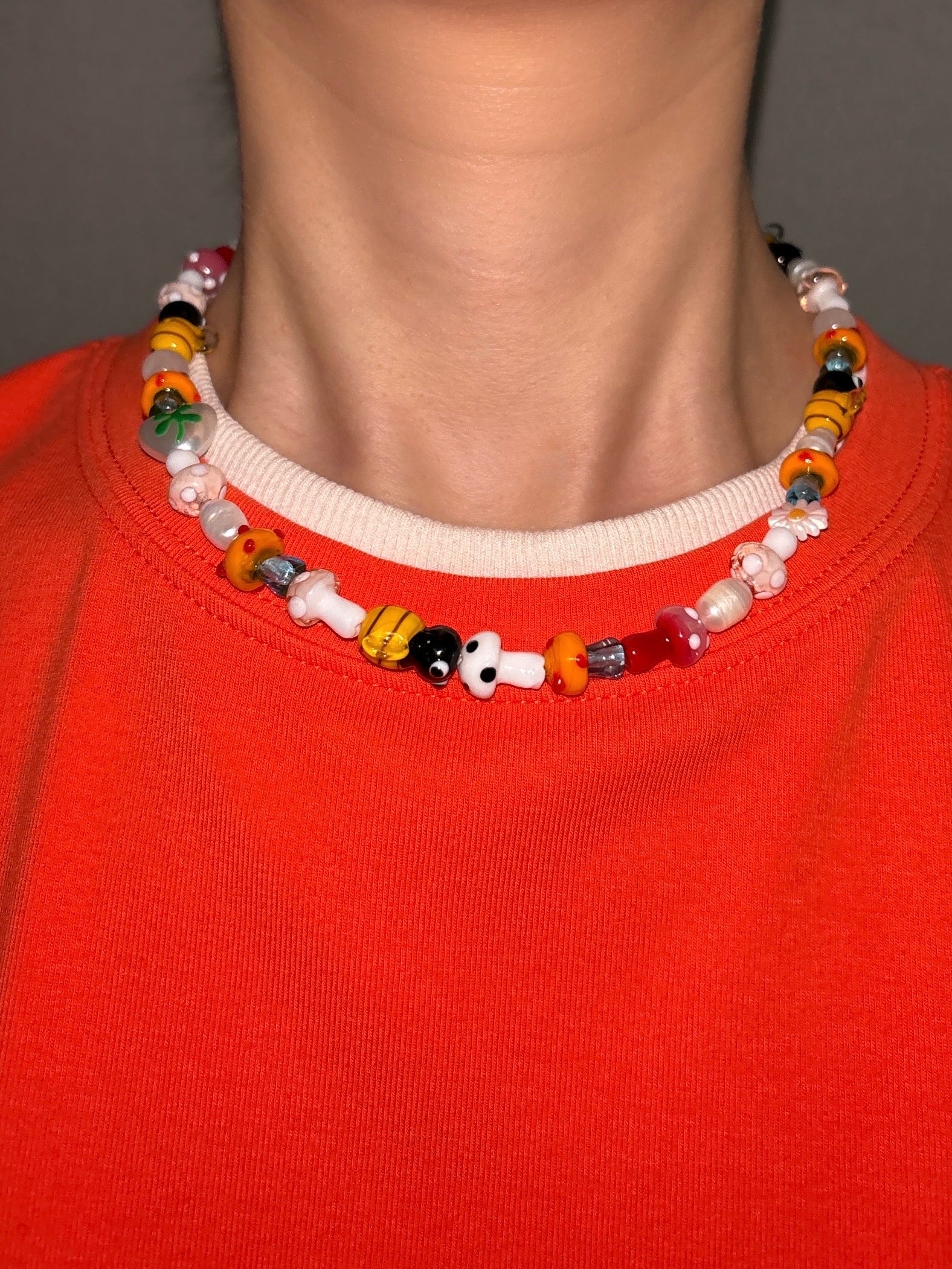 [HANDMADE] THE JOYFUL MIX NECKLACE