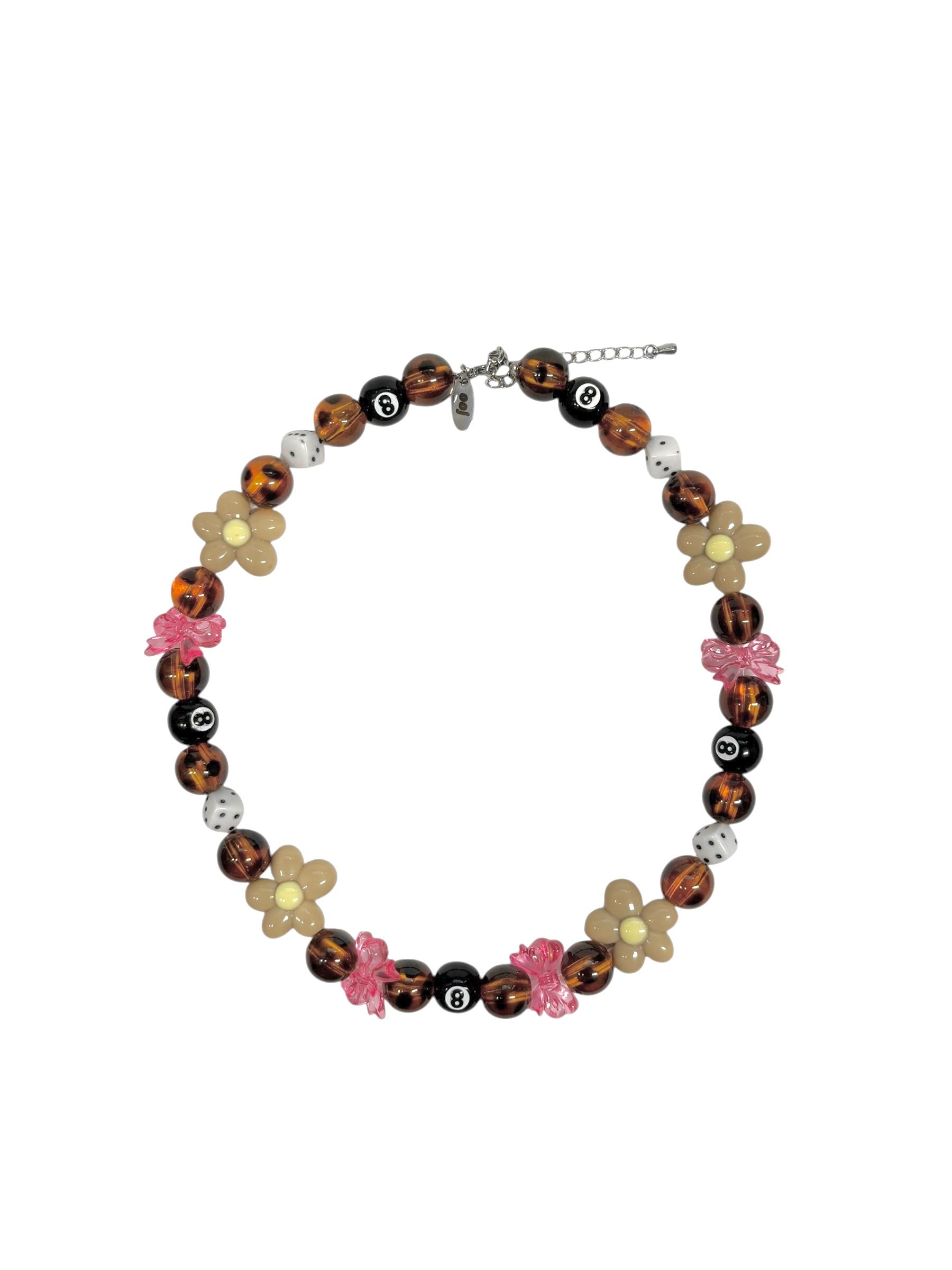 [HANDMADE] GROOVY AMBER NECKLACE