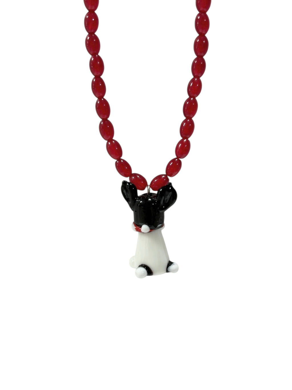 [HANDMADE] PUPPY PENDANT NECKLACE