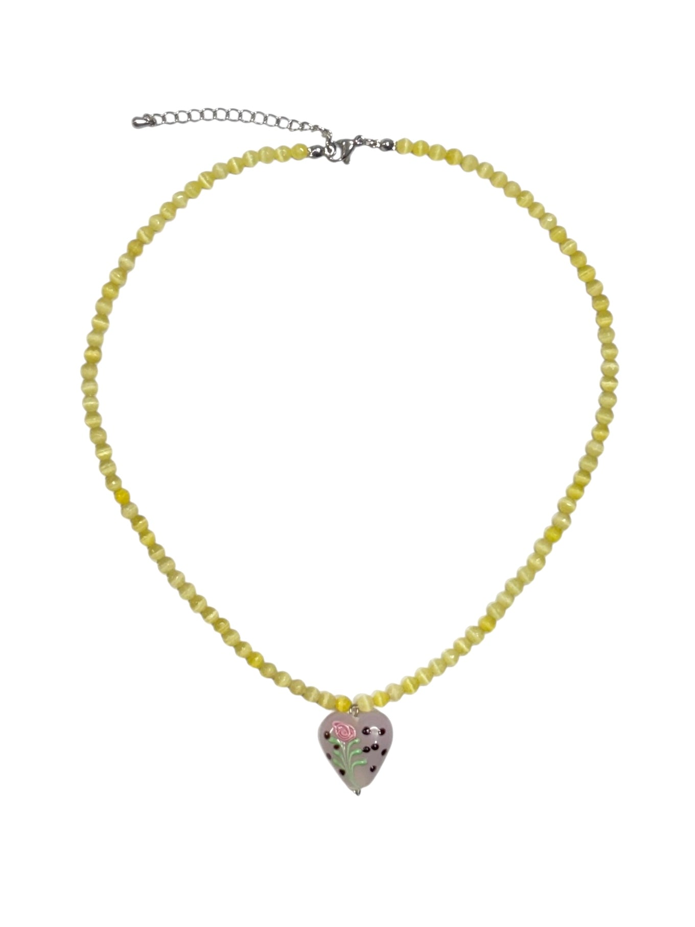 [HANDMADE] HEARTFUL PENDANT NECKLACE