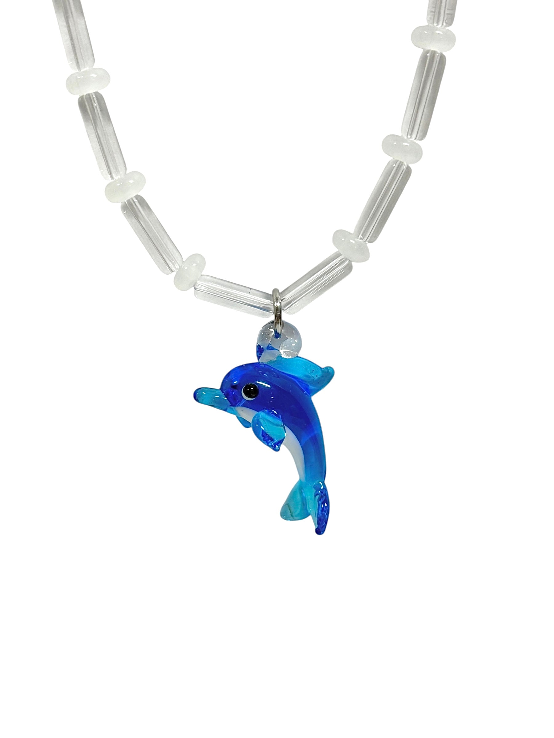 [HANDMADE] HAPPY DOLPHIN NECKLACE