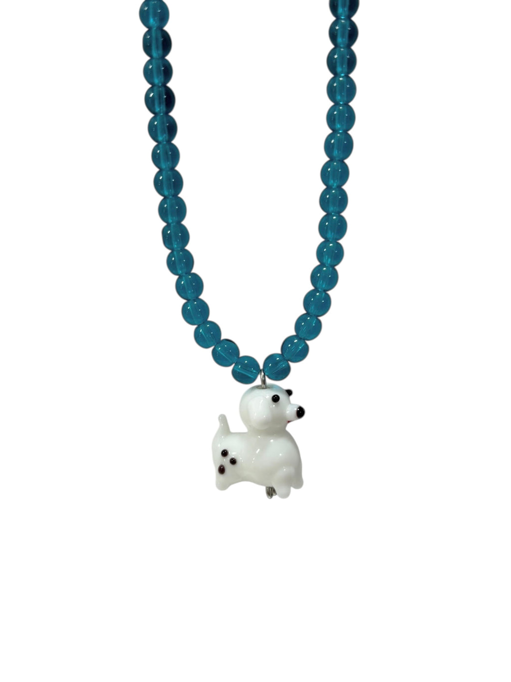 [HANDMADE] PUPPY PENDANT NECKLACE