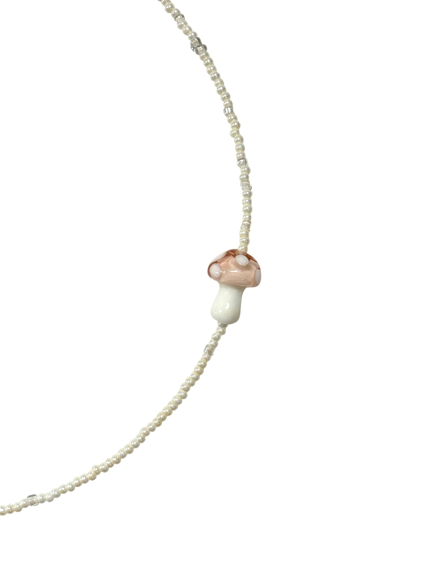 [HANDMADE] MUSHROOM LAND NECKLACE